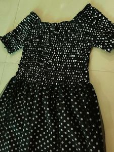Polka Dot Maxi Dress