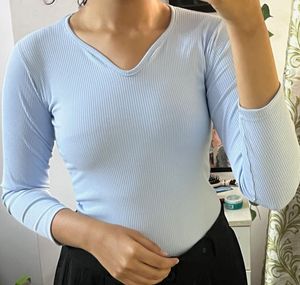 Bright Blue Top