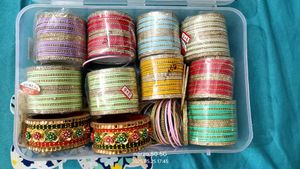 Bangles With All Beautiful Colors