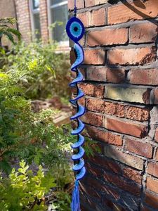 Blue Evil Eye Wall Hanging