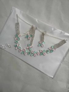 4 Pc Ad Stone Choker Set