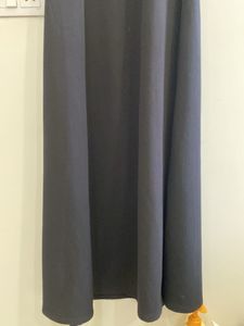 Elegant Blue &amp; Black Maxi Dress