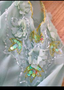 Embroidery Gown