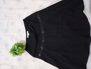 Black Beachy Vibes Skirt