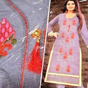 Unstiched Salwar Suit  Material Donation