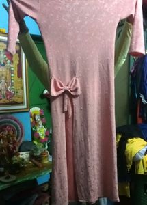 Women Slit cut gown