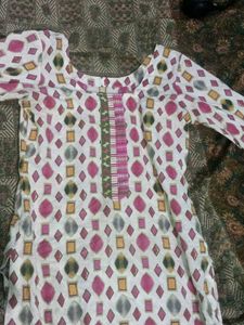 Geometric Print Top