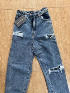 Ripped Denim Jeans