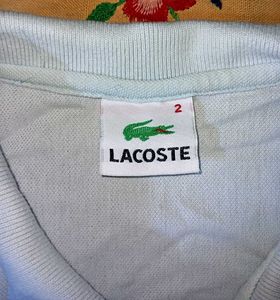Lacoste White Polo Shirt