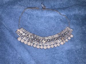 Sparkling Silver Necklace