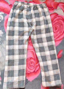 Korean Cozy Plaid Lounge Pants