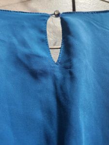 Navy Blue Party Wear Top
