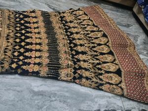 Bloosume  Blue 💙 Embroidered Lehenga Chunni♥️🌹