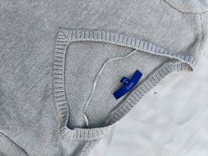 New Classy V Neck Woolen Top