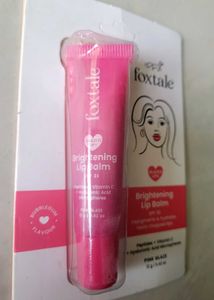 Foxtail Pink Glaze Lightening Lip Balm