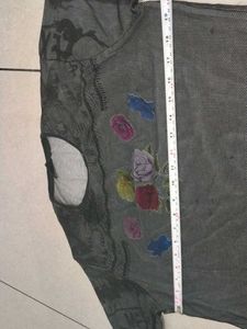 new Floral Print Casual Dress women T shirt