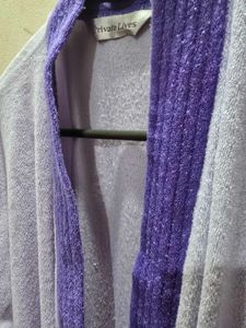 Sexy Purple Bathrobe Robe
