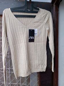 Shinny Woolen Top