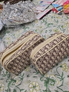 Combo two offwhite Pouches - 2pc New Packed