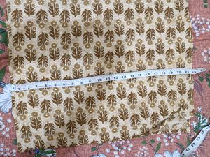 Light Brown Printed Kurta Set