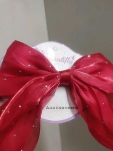 New Red Bow 🎀 Hair Accessory