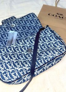 MANGO Y2K Denim Handbag
