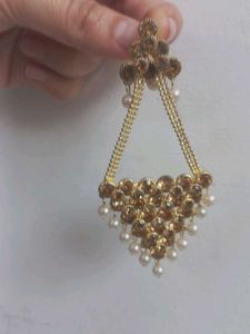 Gold Dangle Jhoomar
