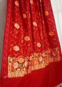 Kashmiri Embroidery Shawl For Winter