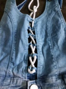 Cute Denim Dangri
