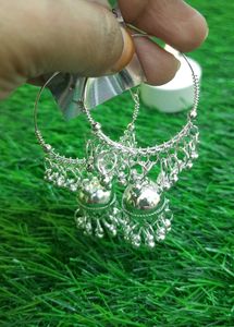 White Silver Earrings🤍