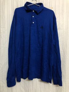 Chaps Blue Long Sleeve T Shirt