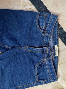 Dark Blue Denim Jeans