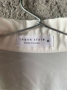 Korean Pearl Detail Shirt