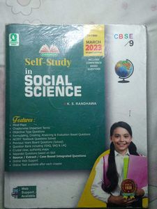 Self-Study Social Science CBSE 9