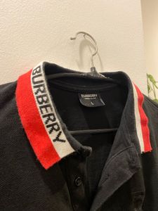 Burberry Black Polo T-Shirt originals