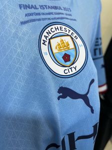 Man City Bruyne Ucl final winner football jersey