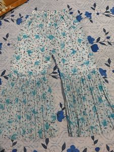 Floral Print Dress &amp; Pant Set