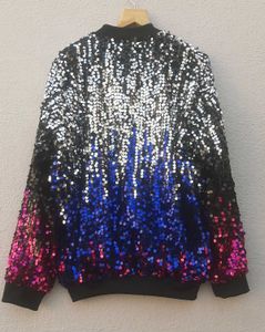 Stylish Multicolor Sequin Jacket
