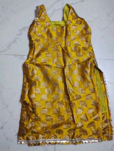 Yellow kurti