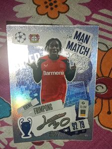 Jeremie Frimpong Topps Card