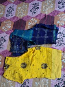 Embroidered Blouse Set