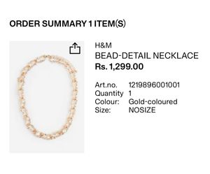 H&amp;M Necklace