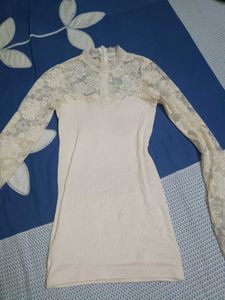 Sleeves Solid Women Top