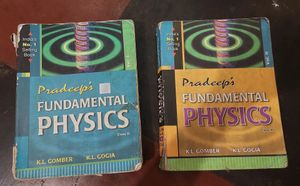 Pradeep Physics Vol 1 and 2.