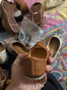 Ethnic Brown Mojari Shoes