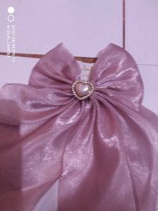 Shimmering Heart Hair Bows Set Of 2