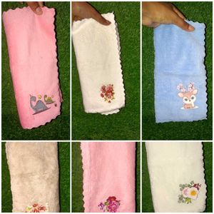 Floral Print Handkerchief