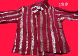 Traditional White Dhoti with Red Trim