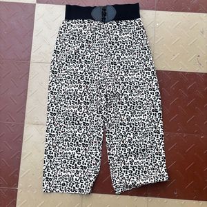 Animal Print Culottes