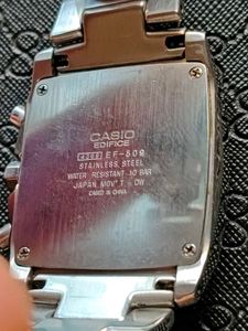 Casio Edifice EF-509 Rectangular Tank